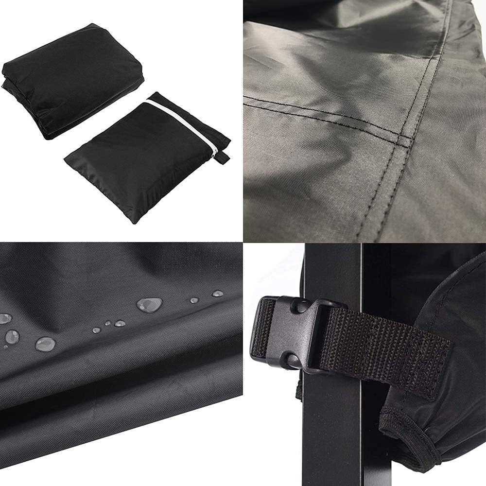 Ping Pong Table Cover Outdoor Waterproof, Table Tennis Covers,Heavy Duty and All Weather Protection Ping Pong Accessories,Indoor & Outdoor Table Tennis Cover in Black